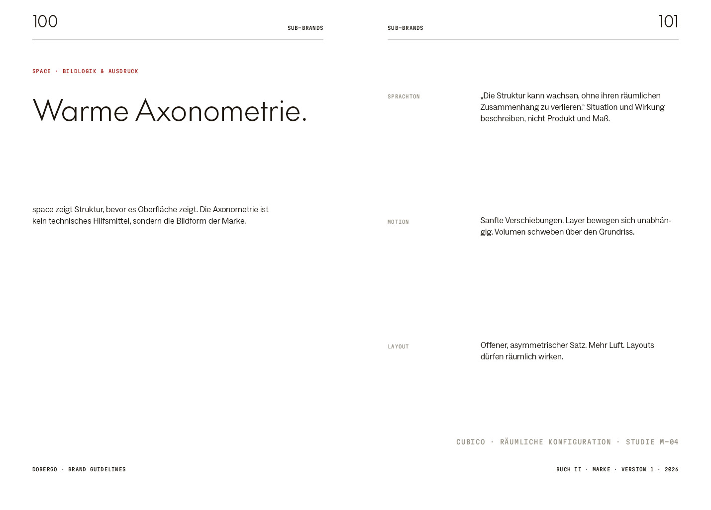 Doppelseite 100 und 101