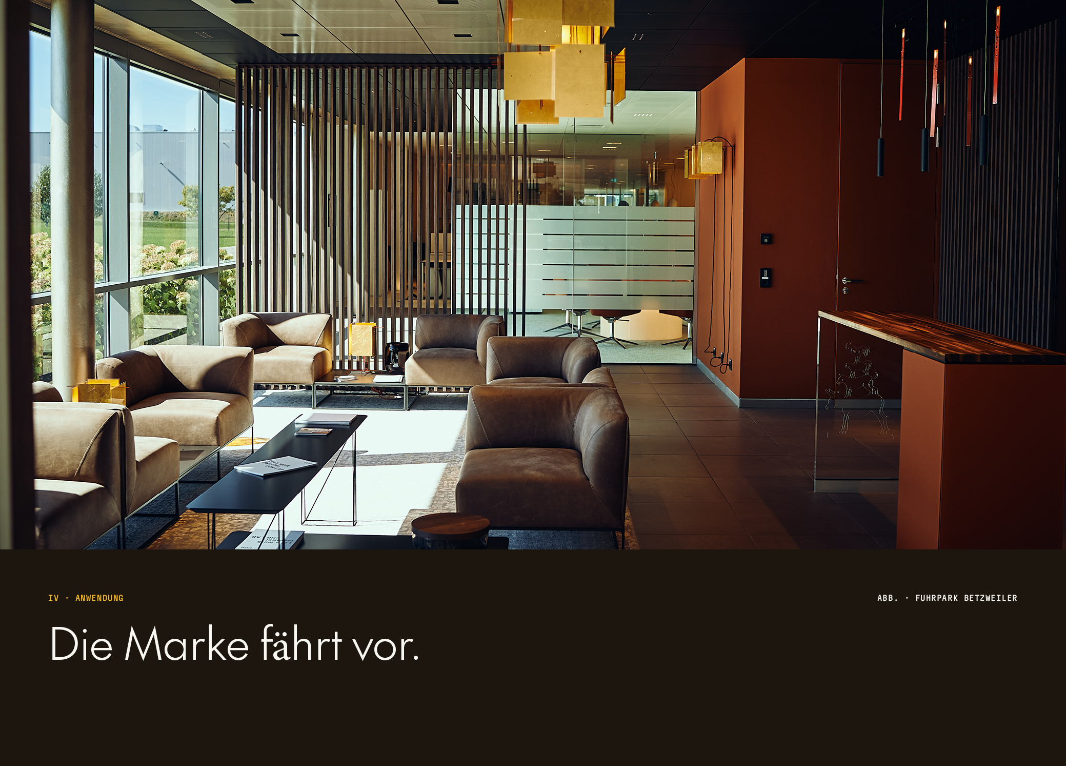 Die Marke fährt vor., Seite 346